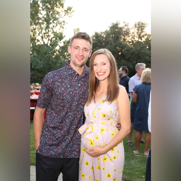 Hatch Pants - Hatch Collection Lavender Floral Jumpsuit